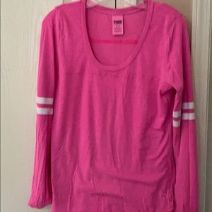 Pink longsleeve T-shirt